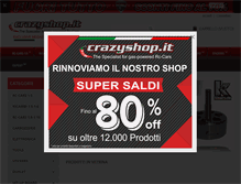 Tablet Screenshot of crazyshop.it